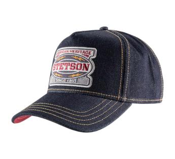 Casquette denim Stetson Dark Denim Cap
