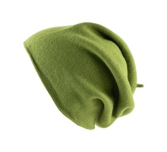 bonnet long Woollen Roll Upp Beret
