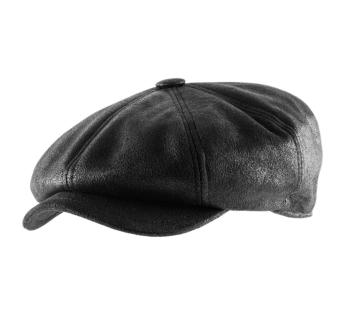 Casquette gavroche cuir Classic Marsigliese Vegan