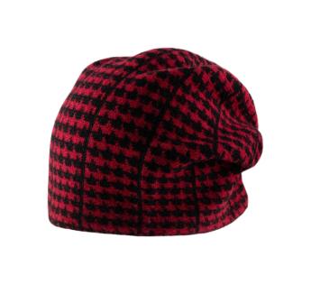 Bonnet pied de poule Houndstooth Beanie