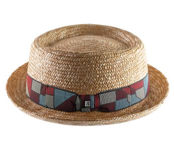 Chapeau porkpie paille sur mesure Mi Porkpie Paja